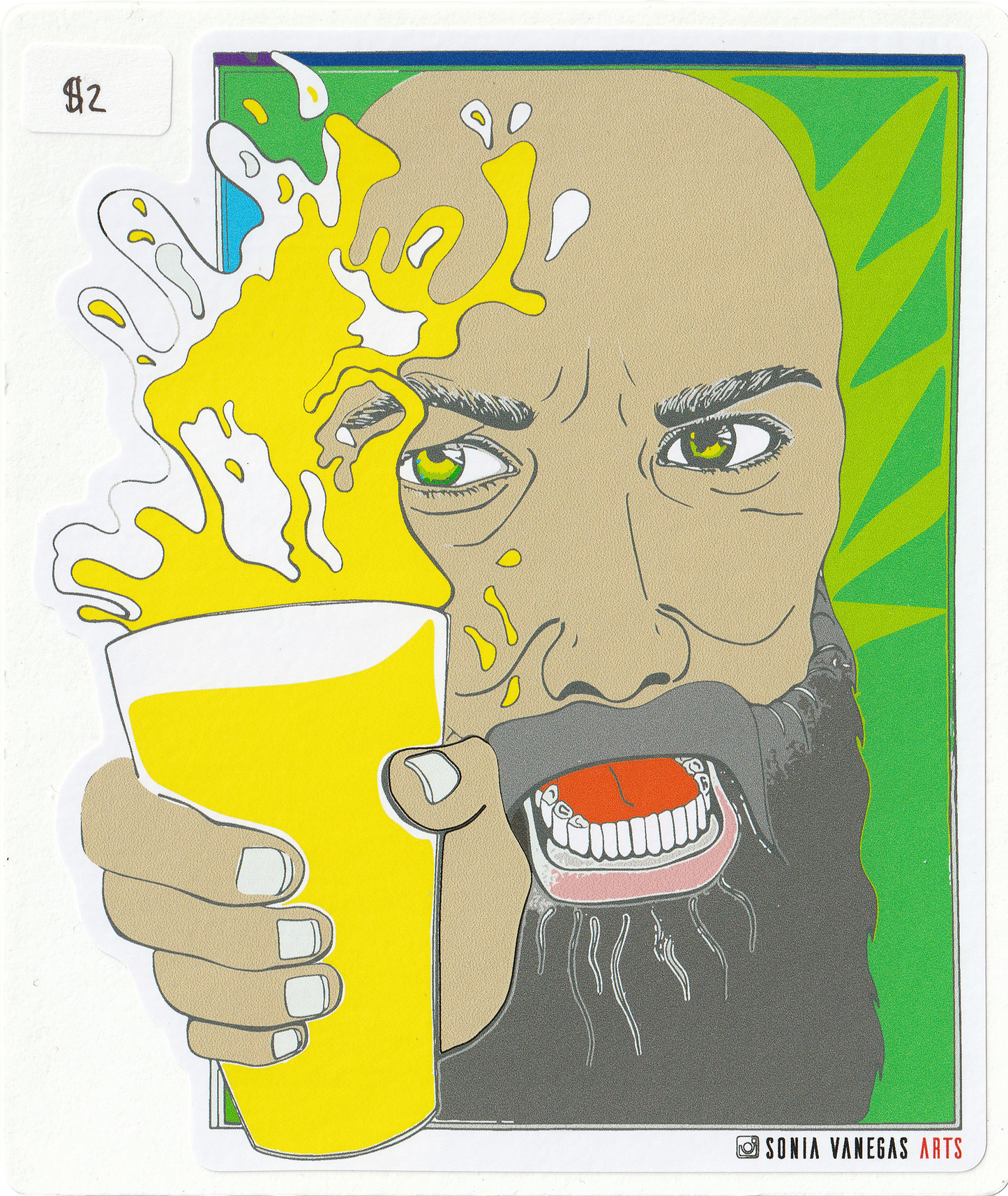Energetic Beer Man