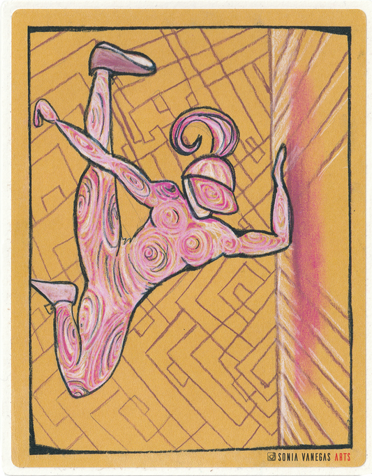 Break Dancer in Pink